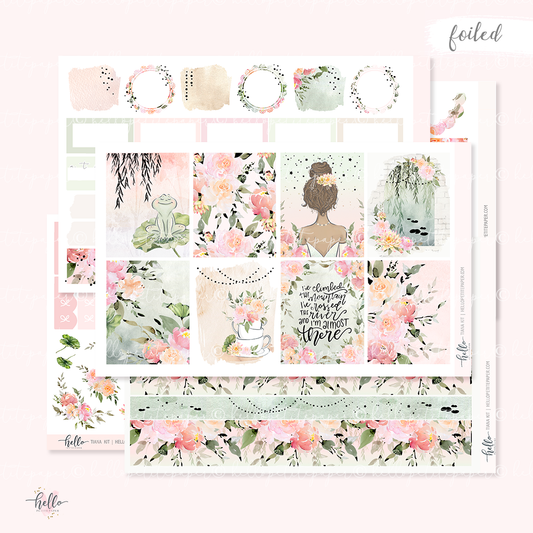 Tiana - FOILED KIT - premium matte paper