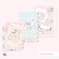 3 Gold Foil Cards - Time for me time
