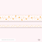 WASHI TAPE - Summer Petite Box (SILVER FOIL)