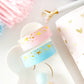 Gold foil washi tape - bows & stars (one)