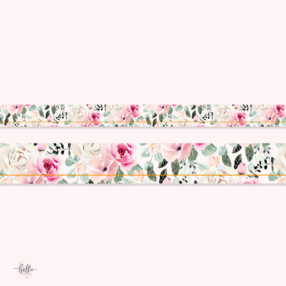 Pink Hello Darlin' Washi Tape. Cute 70's Retro Style Type In Red. Designed  By Hellcats USA. — Domestica