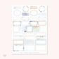 Waves -  planner sticker kit